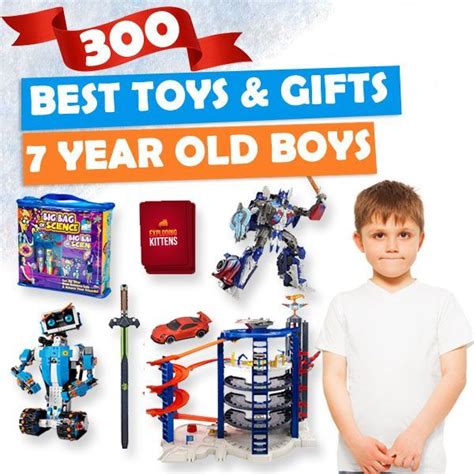 What are the best toys for 7 year old boys? For birthdays or Christmas, we've got you covered ...