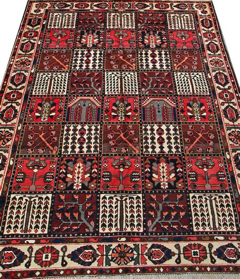 Buy Bakhtiari Persian Rug 6' 9" x 10' 1", Authentic Bakhtiari Handmade ...