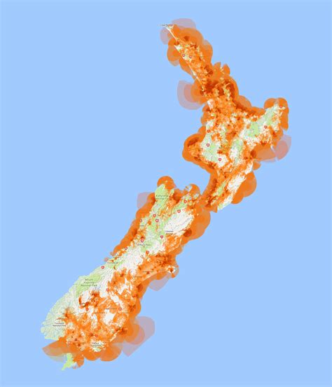 LTE NZ Nationwide Coverage Map - LTE NZ