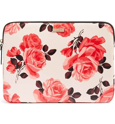 Main Image - kate spade new york rose laptop sleeve (13 Inch) | Kate ...