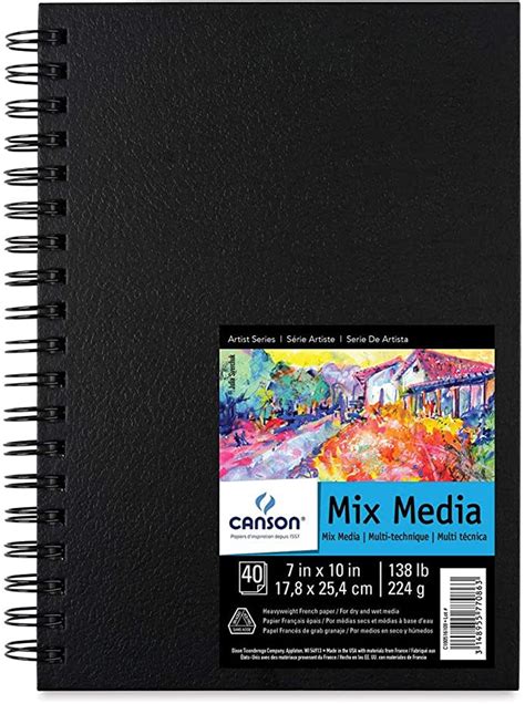 Canson Mixed Media Sketchbook - All of the Drawing Supplies You Will Ever Need as a Beginner by ...