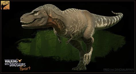 Walking With Dinosaurs modernized: Tyrannosaurus Rex (art by Fredric ...