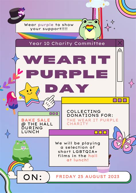 Wear It Purple Day 2023 - MERCURIUS