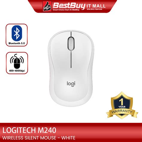 LOGITECH M240 SILENT WIRELESS MOUSE (910-007122/ 910-007124/ 910-007123)