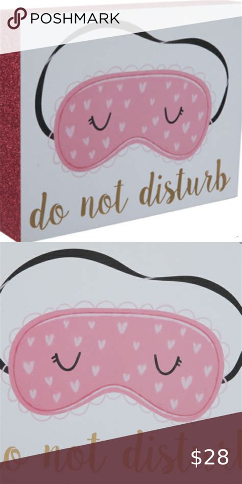 Do Not Disturb Mask Wood Wall or table top Decor | Table top decor ...