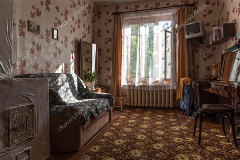 Traditional interior of typical soviet apartment Stock Photo by ©sergeydolya 26951935