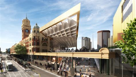 Flinders Street Station Design Competition | NH Architecture | Archello ...