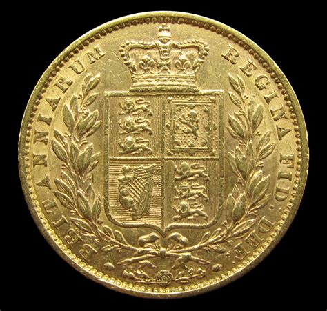 Victoria 1863 Gold Sovereign - GVF – Coopers Coins