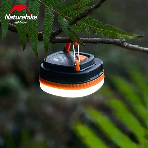 NatureHike Mini Portable Camp Lights LED Camping Lantern Waterproof Tents Lamp Outdoor Hiking ...