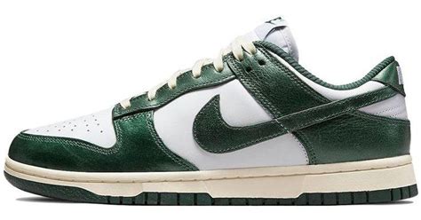 Nike Dunk Low 'vintage Green' | Lyst