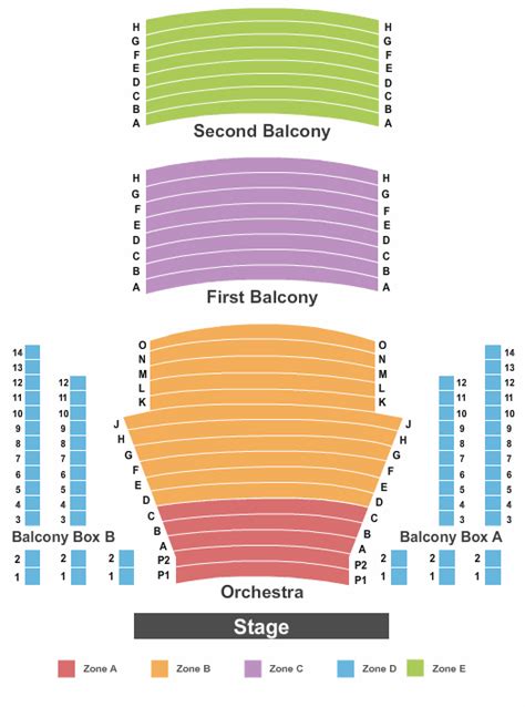 Newmark Theatre Seating Chart & Maps - Portland