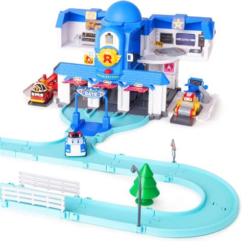 Buy Robocar Poli Toys Exclusive, Transforming Headquarter Station ...