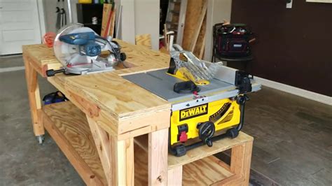 Dewalt Table Saw Workstation Plans | Elcho Table