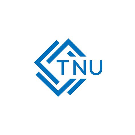 TNU technology letter logo design on white background. TNU creative initials technology letter ...