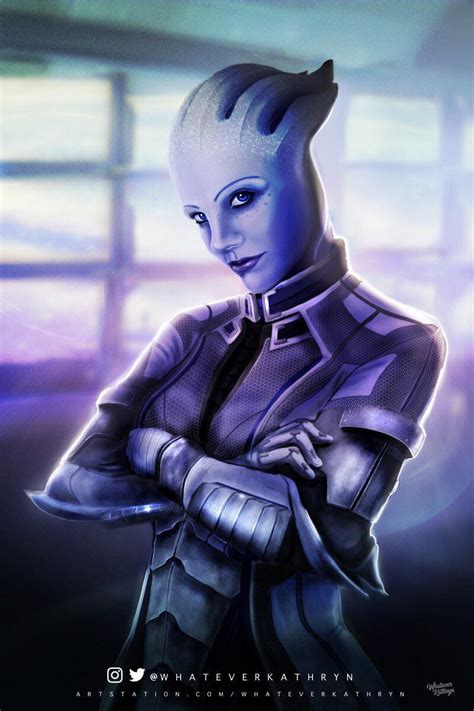 Blue and true Doctor Liara T'Soni fanart by me. Updated for 2020~ : r ...