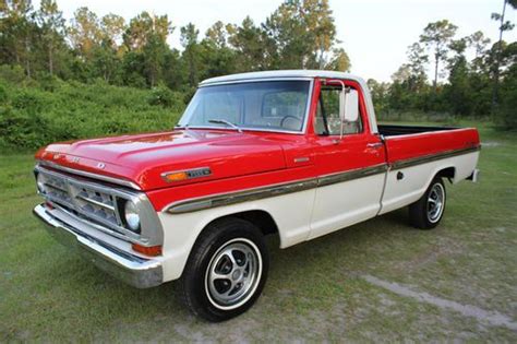 Find used 1971 Ford F-100 Ranger XLT Sport Custom Pickup Truck F100 ...