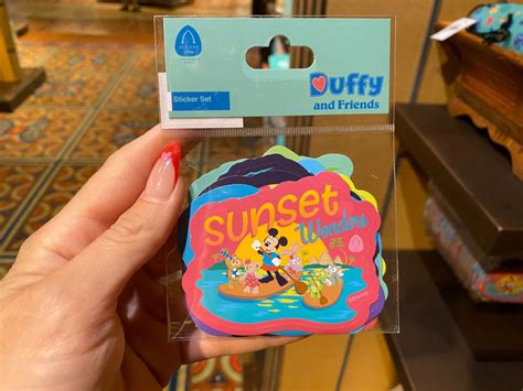 New Duffy and Friends Stickers, Tee, and Luggage Arrive at Disney’s Polynesian Village Resort ...