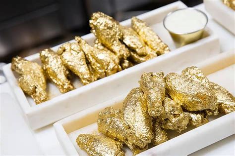 The Glittery and Edible Gold Food Trend Is a Plague - Eater