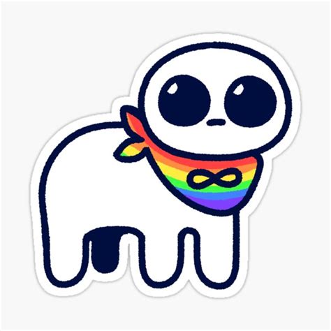 "Another Autism Pride Autism Creature!" Sticker for Sale by ...