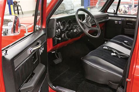 1986 Chevy Truck Custom Interior