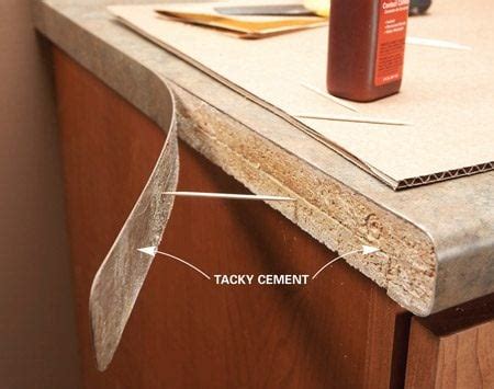 Laminate Countertop "siding" Adhesive Trim. Iron On? Tips? - General DIY Discussions - DIY ...