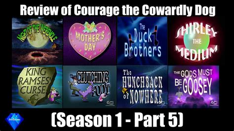 Review of Courage the Cowardly Dog - Season 1 (Part 5) - YouTube