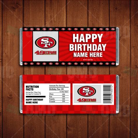 San Francisco 49ers Ticket Style Sports Party Invitations – Sports Invites