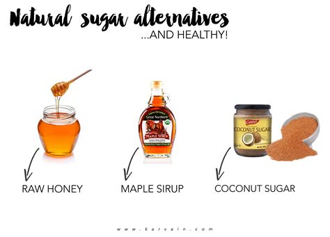 3 NATURAL SUGAR ALTERNATIVES | KARVAIN