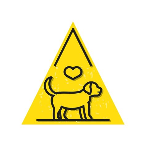 pet love signpost 3792818 Vector Art at Vecteezy