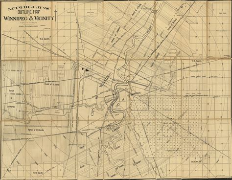 McPhillips Outline Map of Winnipeg & Vicinity (1909) | Flickr