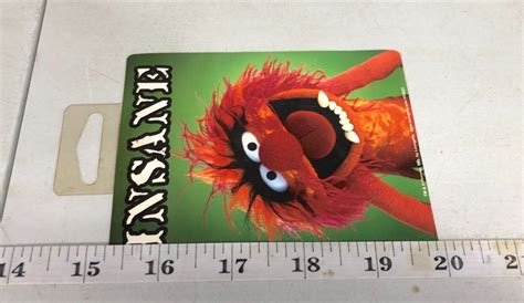 Vintage Animal Muppet Henson Disney 5.5" INSANE Sticker | #4662255163