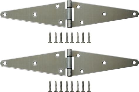 ProSource Heavy Duty Strap Hinge, 5 In L 2.6 Mm Thick Door Leaf ...