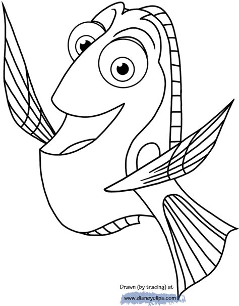 Dory #findingdory | Nemo coloring pages, Finding nemo coloring pages ...