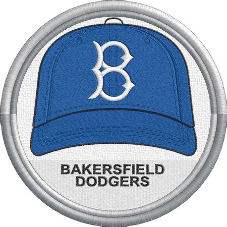 Bakersfield Dodgers cap hat logo - California League - CL - Minor ...