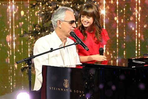 See Andrea Bocelli and Daughter Virginia Perform 'Let It Snow' on “Good Morning America”