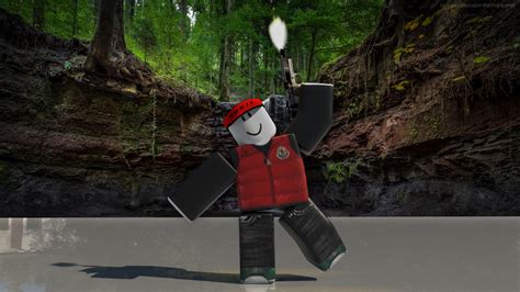 Roblox character rendered in blender and Photoshop by NukieDA on DeviantArt