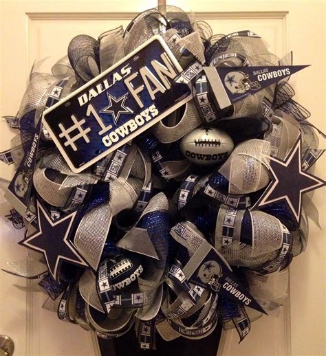 Dallas Cowboys Wreath | Dallas cowboys wreath, Cowboys wreath, Dallas ...