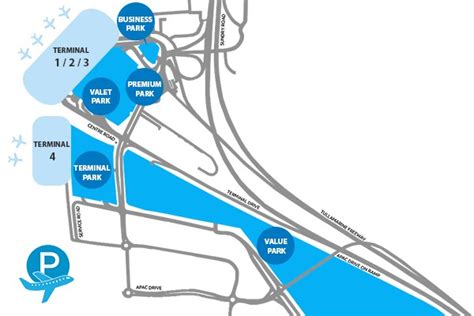 Melbourne Airport Parking Map | Flyparks