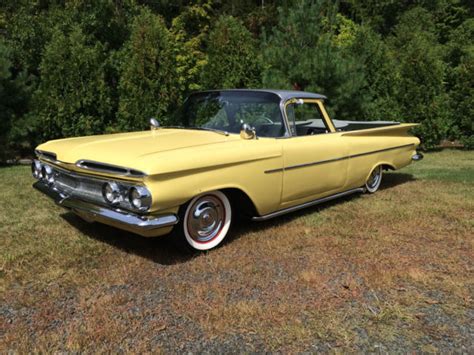 1959 el camino original 283 4BBL with Power-glide - Classic Chevrolet ...