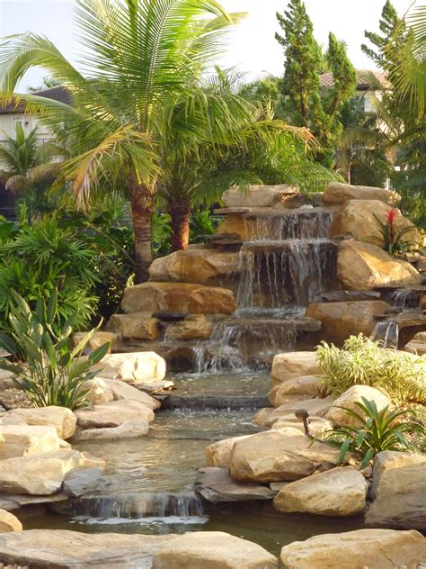 Small corner yard waterfall pond ideas - questdo