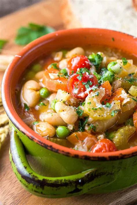 Farro Soup with Hearty Vegetables - Jessica Gavin