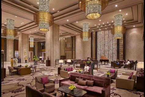 Shangri La Hotel Bangalore | Lobby Lounge of Shangri La Hotel Bangalore ...