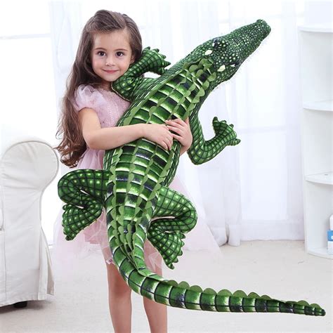 105 200cm Stuffed Animal Real Life Alligator Plush Toy Simulation ...