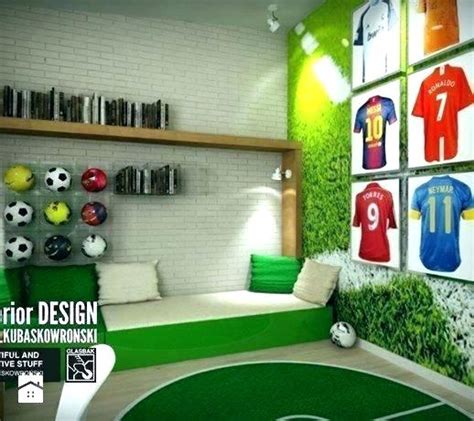 football bedroom football bedroom accessories argos in 2020 | Soccer ...