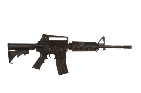 M4 Assault Rifle Variants stock image. Image of military - 12554975