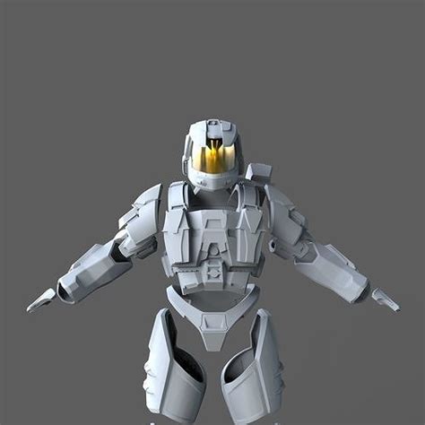 Orion Halo 2 MCC Full Body Wearable Armor with Helmet 3D model 3D ...