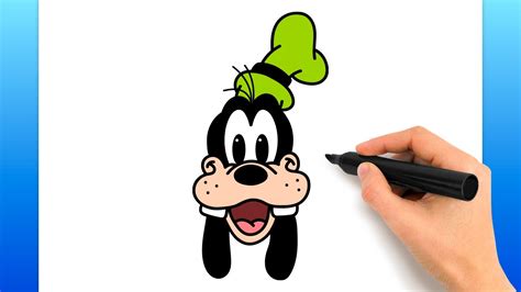 How To Draw Goofy (Easy Drawing Tutorial) - YouTube