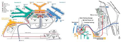 Chicago O'hare international terminal map