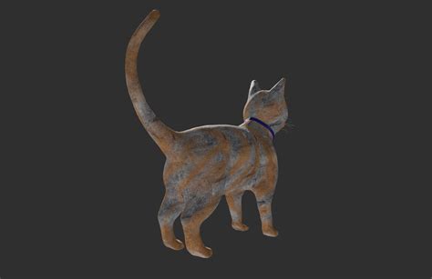 Cat Low Poly Model 3D Model - TurboSquid 2052887