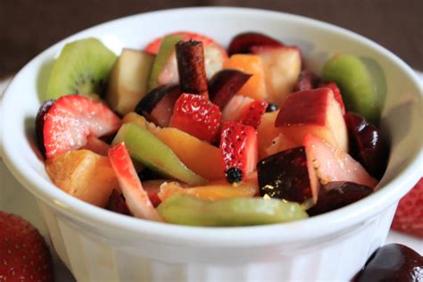 Hot Spiced Fruit Salad